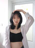 花城詩美背內(nèi)衣女小胸聚攏抹胸夏季薄款細(xì)肩帶一體吊帶背心可外穿文胸罩 短款（白色） L 曬單實(shí)拍圖