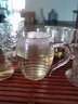 宣室堂 手工加厚耐熱玻璃公道杯 功夫茶茶海公杯 分茶器茶道配件 粉鉆 曬單實(shí)拍圖