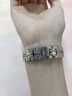 歐品客瑞士品牌手表女士機械表全自動(dòng)簡(jiǎn)約顯氣質(zhì)夜光防水鑲鉆雙日歷腕表 鋼帶間白【進(jìn)口機芯-全國聯(lián)?！?曬單實(shí)拍圖