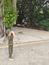 赤尹兒童迷彩服裝男童套裝夏季學(xué)生軍訓(xùn)中大童3-13歲小孩衣服短袖長(zhǎng)褲 軍綠（兩件套+玩具槍墨鏡帽子） 120碼（建議身高1.1米左右） 曬單實(shí)拍圖