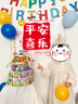 巴拉巴拉童裝女童新中式連衣裙秋裝兒童連衣裙網(wǎng)紗A字裙 白色調(diào)00311 110 cm 曬單實拍圖