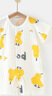 婧麒嬰兒衣服夏季超薄款寶寶純棉短袖連體衣新生兒爬服空調服夏裝 曬單實(shí)拍圖