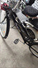 飛鴿 FG FLYING PIGEON全軸承城市自行車男女成人通勤車代步車復(fù)古老式單車實(shí)心胎免充氣 橘粉色/帶靠背坐墊/充氣輪胎 26英寸（身高160-185左右） 曬單實(shí)拍圖