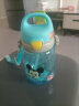迪士尼（Disney）儿童水杯吸管防摔宝宝便携夏季幼儿园Tritan水杯带背带家用 米奇 350ml 【吸管杯】 实拍图