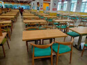 鞅嘉  快餐桌椅清新甜品奶茶店桌椅小吃店咖啡廳桌椅西餐廳桌椅商用 四把椅子以上80元 曬單實拍圖