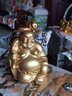 金色自噴漆佛像金粉漆閃光金箔漆描金漆燙金鍍金黃金色油漆藝術(shù)漆 黃金漆 曬單實(shí)拍圖