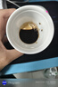玉蝶景德鎮(zhèn)純白骨瓷酒店杯子餐廳杯子隨手杯早餐牛奶杯創(chuàng)意紙杯 容積200毫升左右 曬單實拍圖