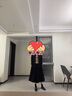 對白優(yōu)雅赫本風(fēng)半身裙女春裝新款2025年黑色流行傘裙氣質(zhì)通勤裙子 黑色 S 曬單實(shí)拍圖