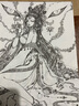 花見(jiàn)2 山海經(jīng)黑白唯美線(xiàn)稿插畫(huà)教程（數藝設出品） 曬單實(shí)拍圖