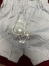 童泰夏季薄款嬰幼兒兒童寶寶純棉卡通休閑外出大pp褲嬰童短褲 藍色 100 cm 曬單實(shí)拍圖