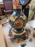 《八寶福祿》全銅葫蘆工藝品擺件客廳酒柜辦公室玄關(guān)裝飾商務(wù)禮品 小號《福祿安康》直徑10高19.5cm 曬單實(shí)拍圖