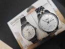 冠琴（GUANQIN）瑞士認證情侶手表一對全自動(dòng)機械表夜光高檔女表送女友圣誕節禮物 情侶表一對-本色白面 曬單實(shí)拍圖