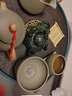 尊壺 紫砂茶漏茶濾器套裝過(guò)濾網(wǎng)帶支架功夫茶具套裝配件豆青沙泥料 茶濾帶支架 曬單實(shí)拍圖