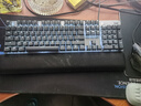 羅技（Logitech）K845機(jī)械鍵盤 有線鍵盤 辦公電腦打字鍵盤 電競游戲發(fā)光全尺寸個性化定制鍵帽卡皮巴拉 生日禮物 【K845】黑色 紅軸 曬單實拍圖