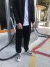 晨唐褲子男夏季男士休閑褲潮牌哈倫長褲寬松學(xué)生運(yùn)動(dòng)束腳男褲春秋款 K829灰色(束腳) XL 曬單實(shí)拍圖