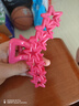 美麗公主奶油質(zhì)感大號星星抓夾發(fā)量多鯊魚(yú)夾女發(fā)飾少女高級感發(fā)抓盤(pán)發(fā)夾子 1#玫紅 曬單實(shí)拍圖