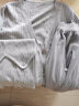 欧迪惠针织连衣裙女装套装2023年秋季时尚裙子女长款两件套套装裙网纱裙 灰色套装 2XL 实拍图