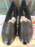夜雨（NightRain）媽媽鞋真皮單鞋中老年人女鞋子奶奶防滑軟底春秋新款老人中年皮鞋 黑色5520女單鞋 38 (240mm) 軟底防滑 曬單實(shí)拍圖