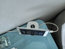 羋碩可旋轉(zhuǎn)充電線數(shù)據(jù)線耳機(jī)收納盒 繞線器 帶手機(jī)支架 灰白色 曬單實拍圖