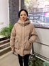 俞兆林（YUZHAOLIN）媽媽裝羽絨棉服時(shí)尚洋氣2024新款中老年女裝冬裝棉衣冬季棉襖外套 卡其色 XL 【建議110斤內(nèi)】 曬單實(shí)拍圖