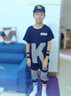 宇龍童話(huà)兒童套裝夏裝男童洋氣短袖t恤韓版休閑中大童夏季帥氣童裝衣服 大K夏裝套裝（衣服褲子） 170 碼建議身高1.5-1.55米左右 曬單實(shí)拍圖