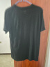 卡帕（Kappa）1916经典复古短袖新款男纯棉运动T恤休闲圆领半袖夏 黑色-990 L 实拍图