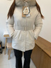 NEPA耐葩秋冬戶外女羽絨服防風(fēng)中長款保暖輕量鵝絨服7J82077 樺褐色D17 S (95) 165/88A 曬單實拍圖