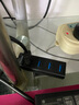 飛利浦（PHILIPS） usb分線器3.0 高速拓展4口HUB擴(kuò)展塢集線器適用臺(tái)式機(jī)筆記本電腦一拖四多接口HUB延長 【USB3.0】擴(kuò)展器黑色0.2米 曬單實(shí)拍圖