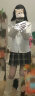 【JK制服官方】月下鹤衬衫女 日系基础百搭衬衣刺绣长袖衬衣 白色长袖 XL 实拍图