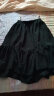 MO&Co.夏季不规则半身裙小众设计感高级感蛋糕裙MBB2SKTT03 黑色 S/160 晒单实拍图