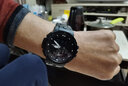 卡西歐（CASIO）手表PROTREK系列電波太陽(yáng)能多功能男表時(shí)尚腕表生日禮物學(xué)生送人 PRW-7000FC-1B 曬單實(shí)拍圖