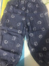 寶寶牛仔褲夏季薄款男童防蚊褲夏款兒童大pp褲夏天嬰兒褲子夏裝女 深藍色 100 曬單實(shí)拍圖