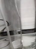 凡佰酷圓柱形魚缸圓形超白玻璃魚缸立體小型直筒魚缸家用客廳落地金魚缸-定制 直徑30cm 高60cm 透亮一體魚缸 曬單實拍圖