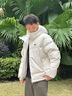 KOLON SPORT/可隆羽絨服 男女同款戶外露營(yíng)防風(fēng)透濕耐磨鵝絨外套 LUDJ4WT526-CR 米白 L 175/96A 曬單實(shí)拍圖