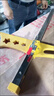 石膏板切割神器木工高精度不銹鋼裁板神器多功能滾輪式手推切割刀 12輪大黃手柄+去毛邊+10刀片 曬單實(shí)拍圖