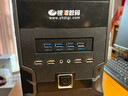 NFHK 前置面板USB3.0軟驅位3.5寸光驅位5.25寸4口HUB臺式機箱高速傳輸供電擴展器   軟驅位3.5寸USB3.0*4 曬單實(shí)拍圖