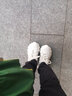 他她（TATA）商場(chǎng)同款黑色運動(dòng)鞋女ins潮老爹鞋新款網(wǎng)超火百搭女鞋GZT01AM5 米白 37 曬單實(shí)拍圖