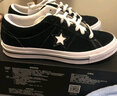 Converse匡威 One\/All Star 經(jīng)典黑白翻毛皮男女鞋休閑運動(dòng)板鞋 158369C 40 曬單實(shí)拍圖