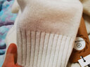 帕什 堆堆領(lǐng)加厚羊絨衫女秋冬上新35%山羊絨打底針織衫 SH-351 白色 S 曬單實(shí)拍圖