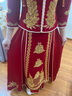 紅妝飾佳 秀禾服新娘2024新款冬季高端絲絨旗袍男女夫妻大碼中式結婚禮服 重工絲絨女款 L 曬單實(shí)拍圖