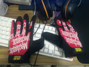 MECHANIX WEAR 美國超級技師手套基礎款男 賽車(chē)騎行手套戶(hù)外射擊戰術(shù)全指手套 紅底白字(MG-02) L 曬單實(shí)拍圖