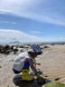 買2送1，兒童園藝手套趕海防水防刺寵物防咬手套倉鼠家務(wù)種花防護(hù)勞動橡膠手套 青蛙款-3-5歲(買2送1） 曬單實拍圖