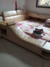 梵萨帝 床 皮床多功能床双人床1.8米 豪华旗舰版（带投影仪） 床+乳胶椰棕双面床垫 实拍图