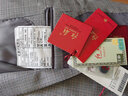紅都春季新品男士西服上衣商務(wù)休閑西裝寬松爸爸裝中年單西 FJ9813-2 L 175/96B 曬單實(shí)拍圖