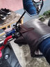加熱手把套冬季摩托車加厚保暖護(hù)手套防風(fēng)防水車電動(dòng)車把套 72V-升級(jí)加大雙面發(fā)熱(黑色恒溫款) 均碼 曬單實(shí)拍圖