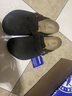 BIRKENSTOCK勃肯德國(guó)進(jìn)口男女款牛皮絨面革軟底Boston包頭拖鞋 深棕常規(guī)版660461 39 曬單實(shí)拍圖