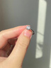 DRAGBOLL鉆戒女鉑金六爪鉆石紀念日求婚結婚送女友生日七夕情人節(jié)禮物 1克拉鉆戒-開口 曬單實拍圖