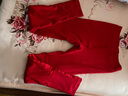 浪莎保暖內衣女加絨加厚秋冬無(wú)縫美體修身秋衣秋褲女士套裝雙層抗寒保暖圓領(lǐng)打底內衣 無(wú)縫加絨套裝-大紅 均碼（90-140斤） 曬單實(shí)拍圖