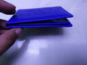 適用于汽車(chē)駕駛證皮套真皮行駛證套機動(dòng)車(chē)證件套駕照套本超薄男女卡包夾 藍色-駕駛證 曬單實(shí)拍圖