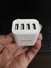 品勝（PISEN）充電頭ipad充電器多口4usb多功能智能快充插頭蘋果x沖電平板iPhone8藍(lán)牙耳機(jī)安卓通用電源適配器 17w四口充電器 曬單實(shí)拍圖